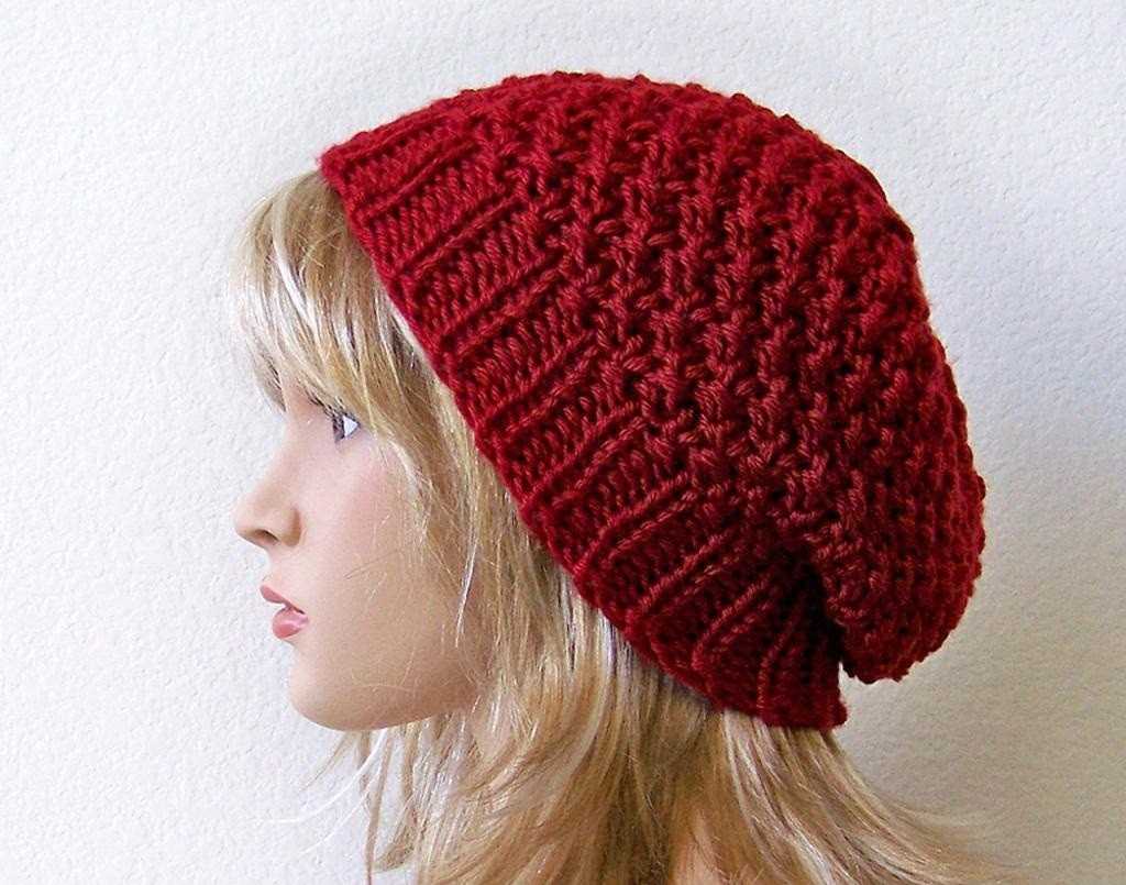 Knit hats patterns