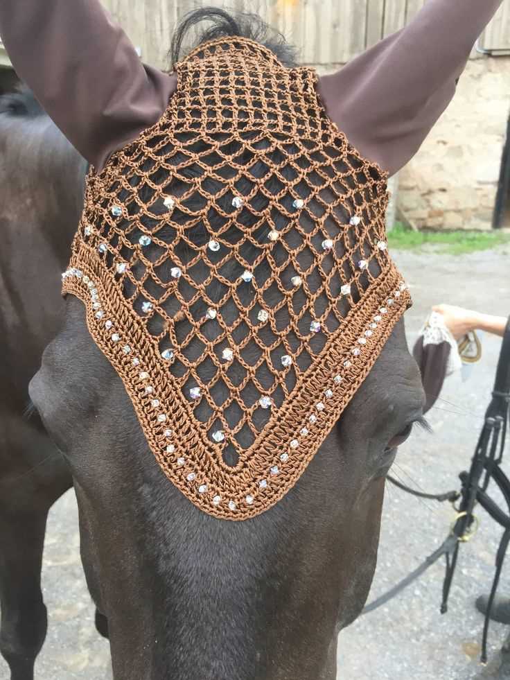 Knit horse bonnet pattern