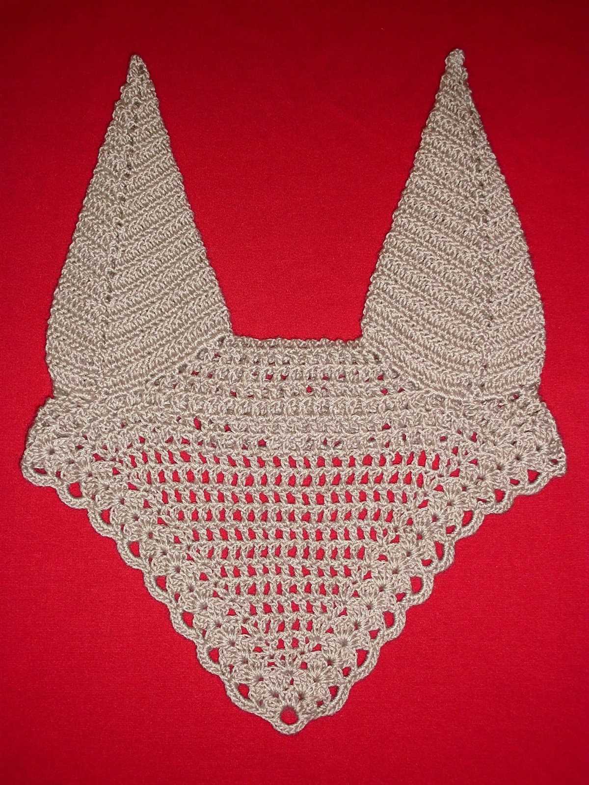 Knit horse bonnet pattern