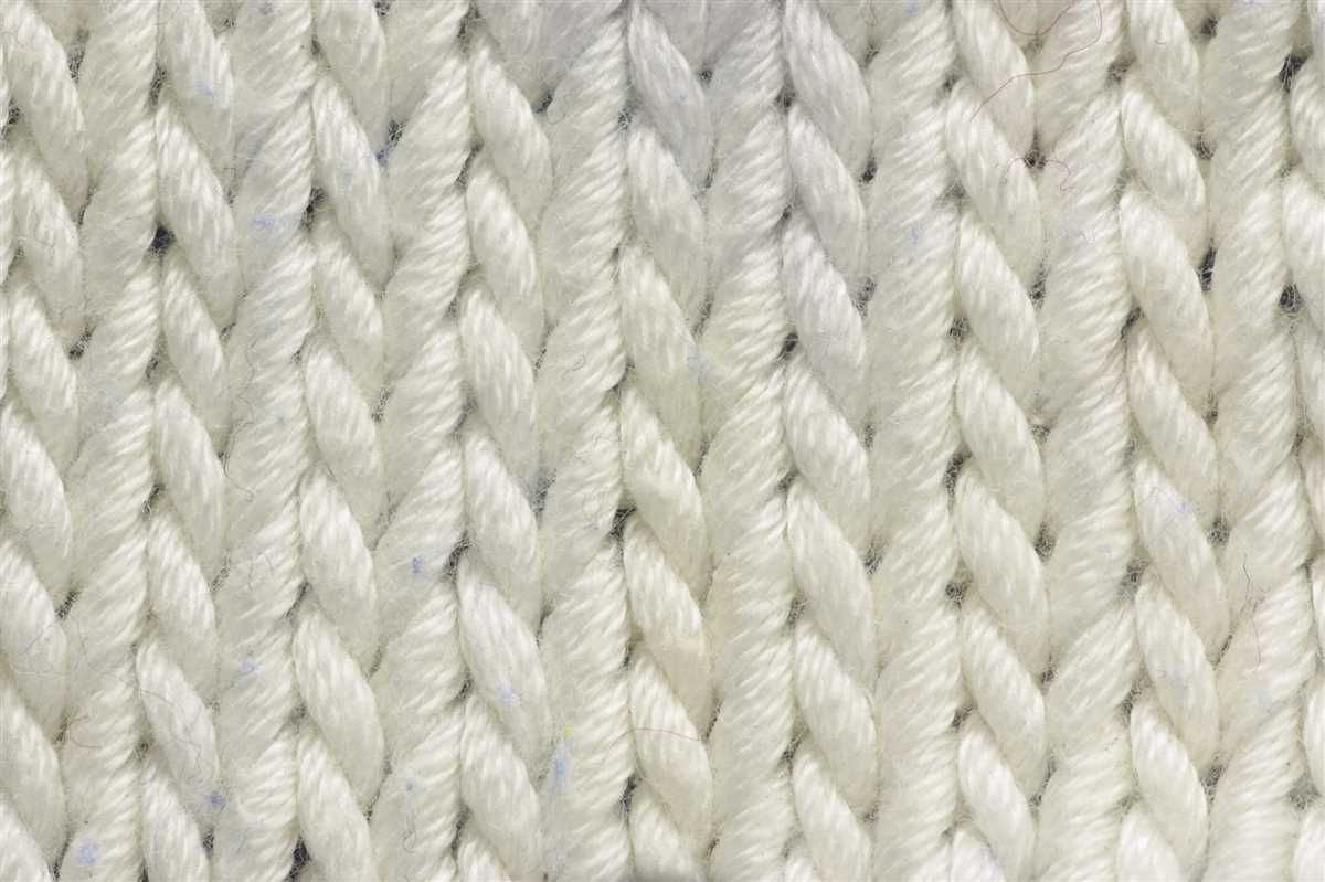 Knit net pattern