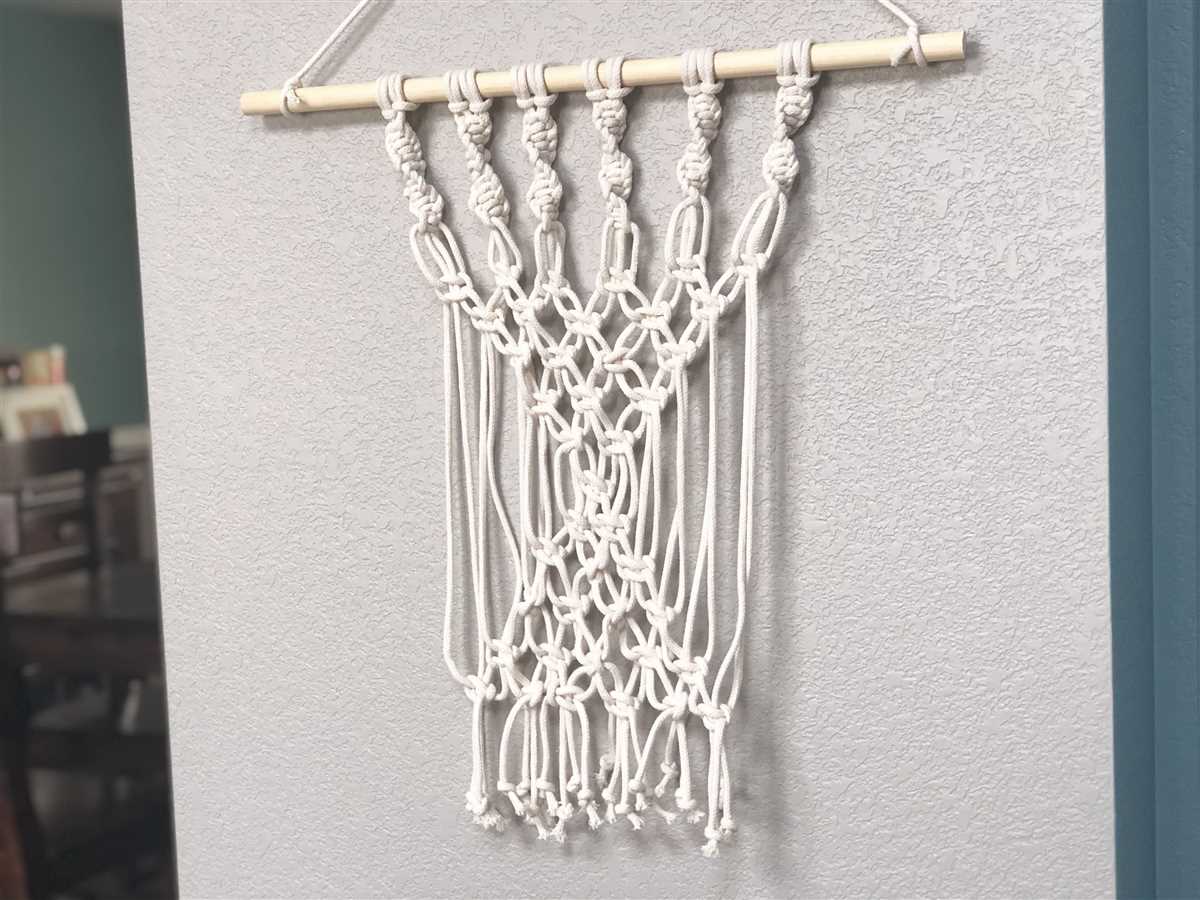 Knit plant hanger free pattern