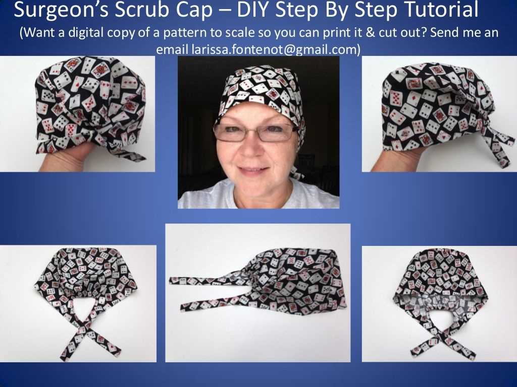 Knit scrub cap pattern