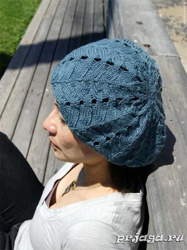 Knit slouchy beret pattern free