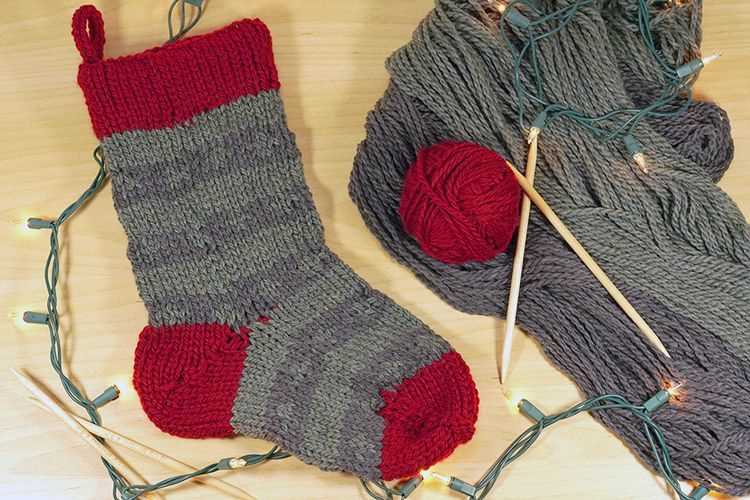 Knit stocking hat pattern