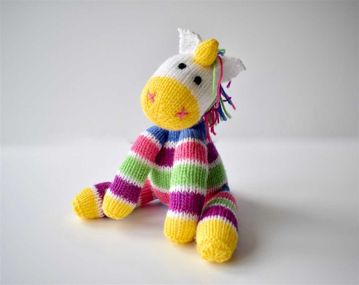 Knit unicorn pattern free