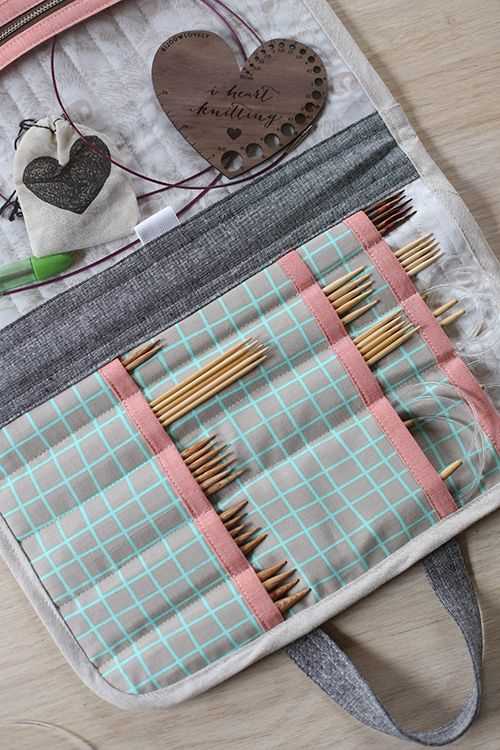 Knit bag pattern straight needles