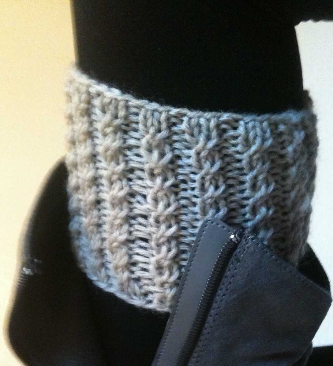 Knit boot cuff pattern free