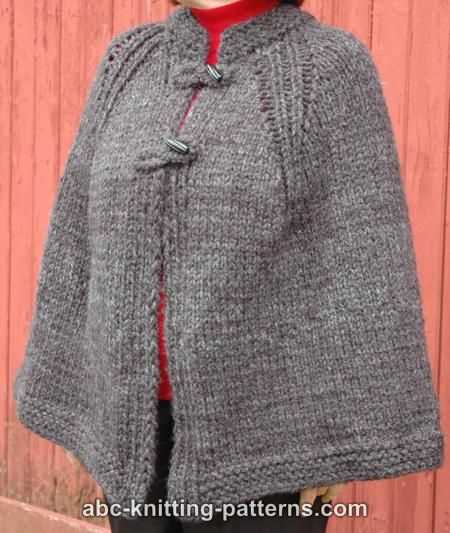 Knit cape pattern free