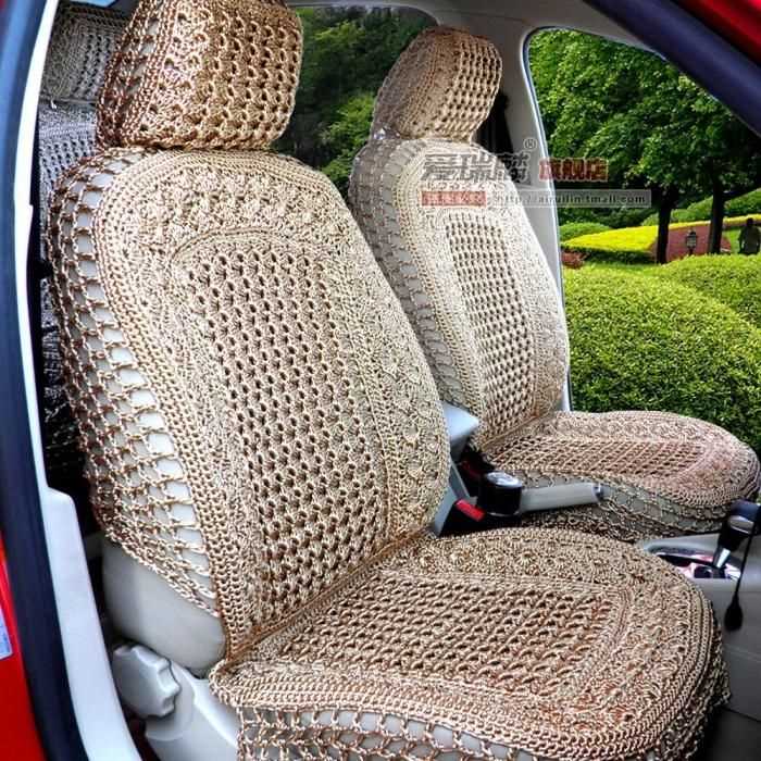 Knit car seat cover pattern