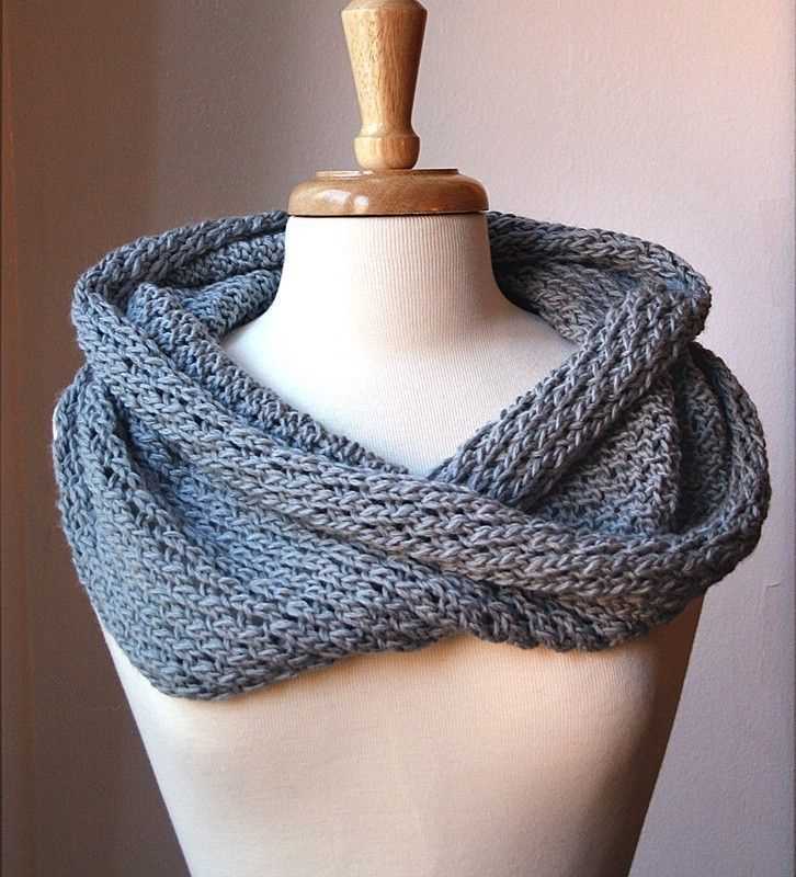 Knit circle scarf patterns