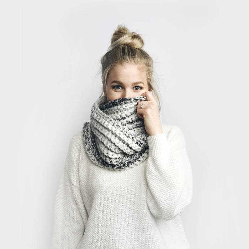 Knit circle scarf patterns