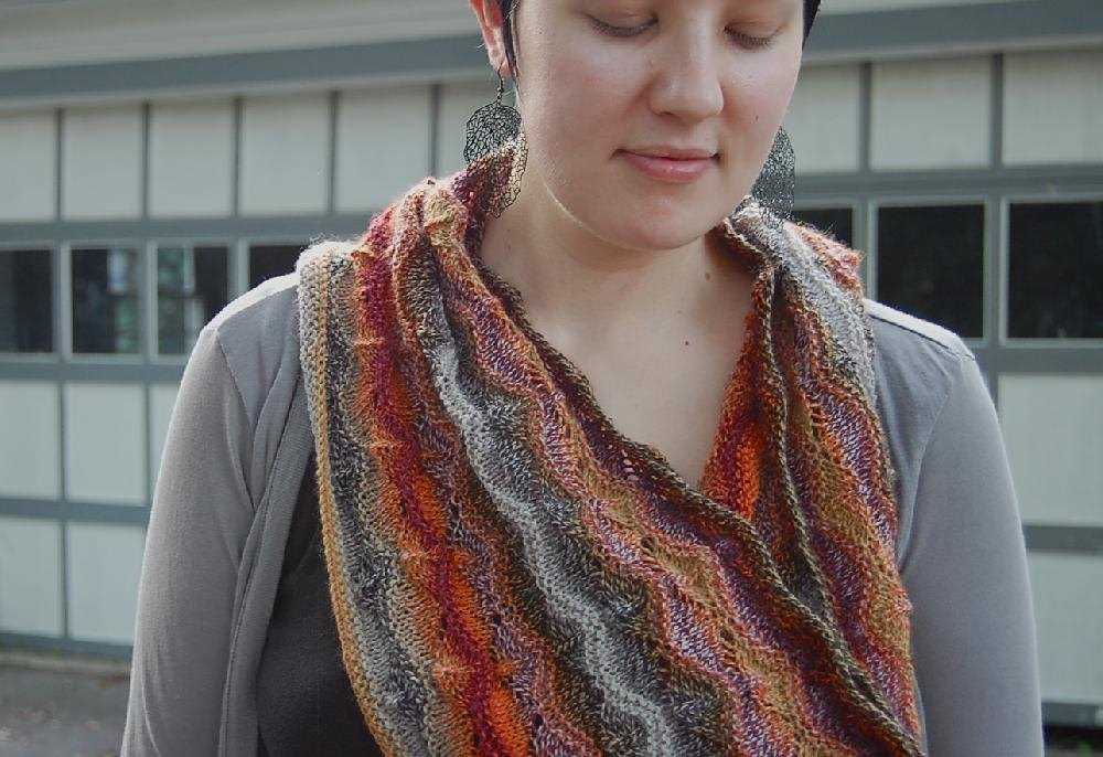 Knit circle scarf patterns