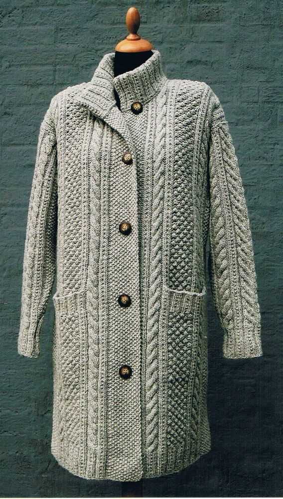 Knit coat patterns