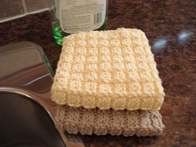 Knit dishrag pattern