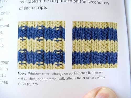 Knit every row pattern