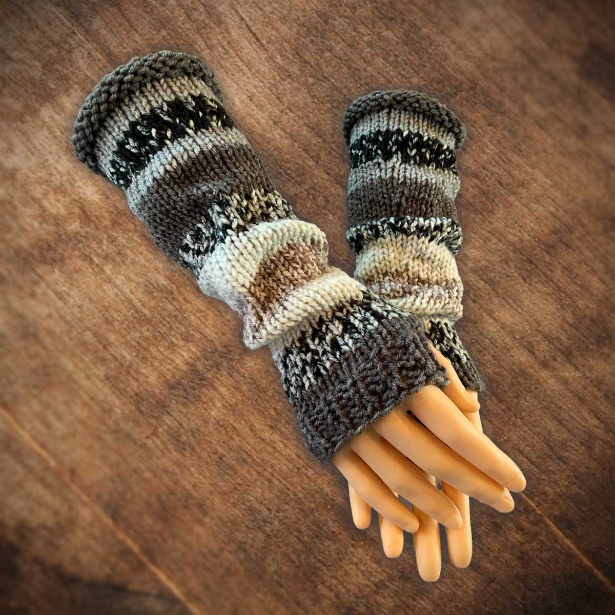 Knit gloves pattern free