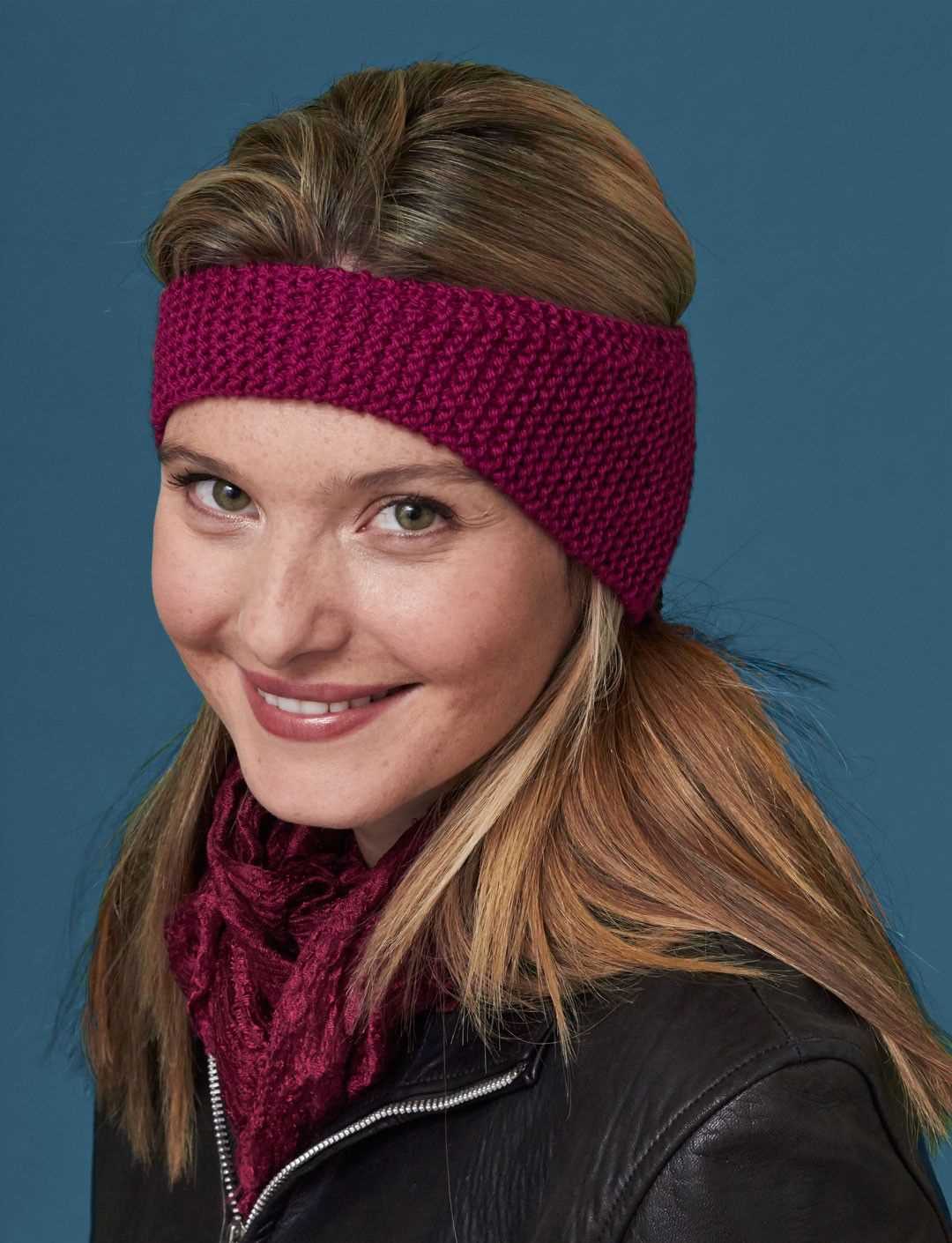 Knit headband ear warmer pattern