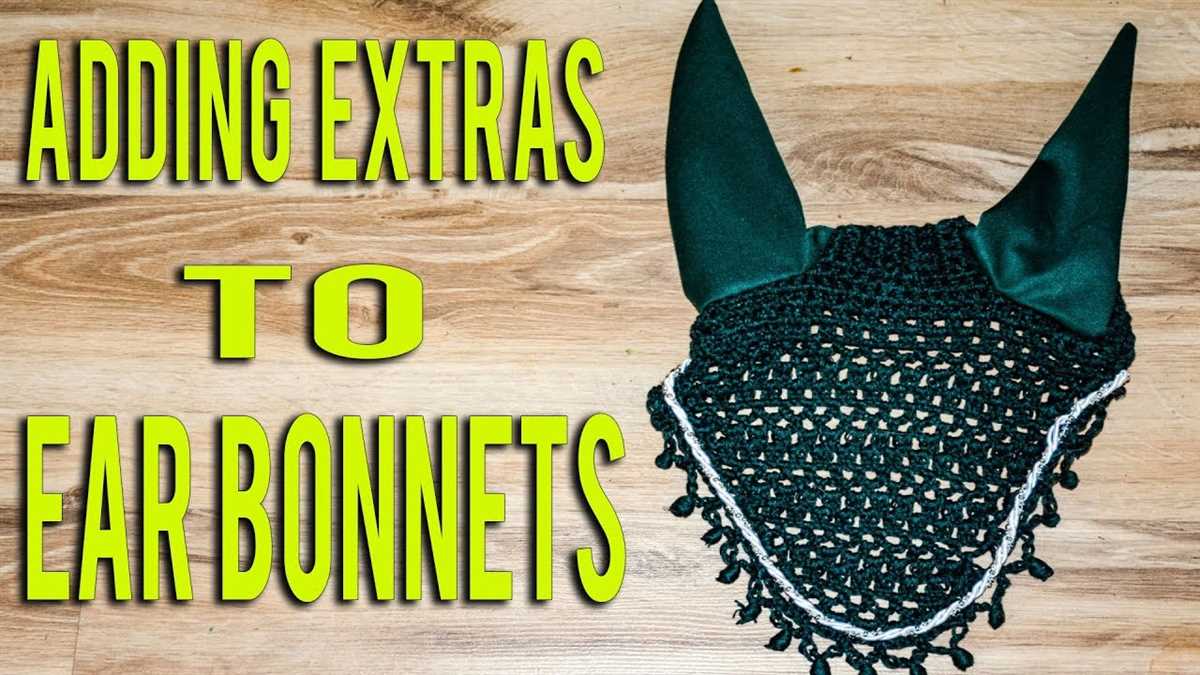 Knit horse bonnet pattern