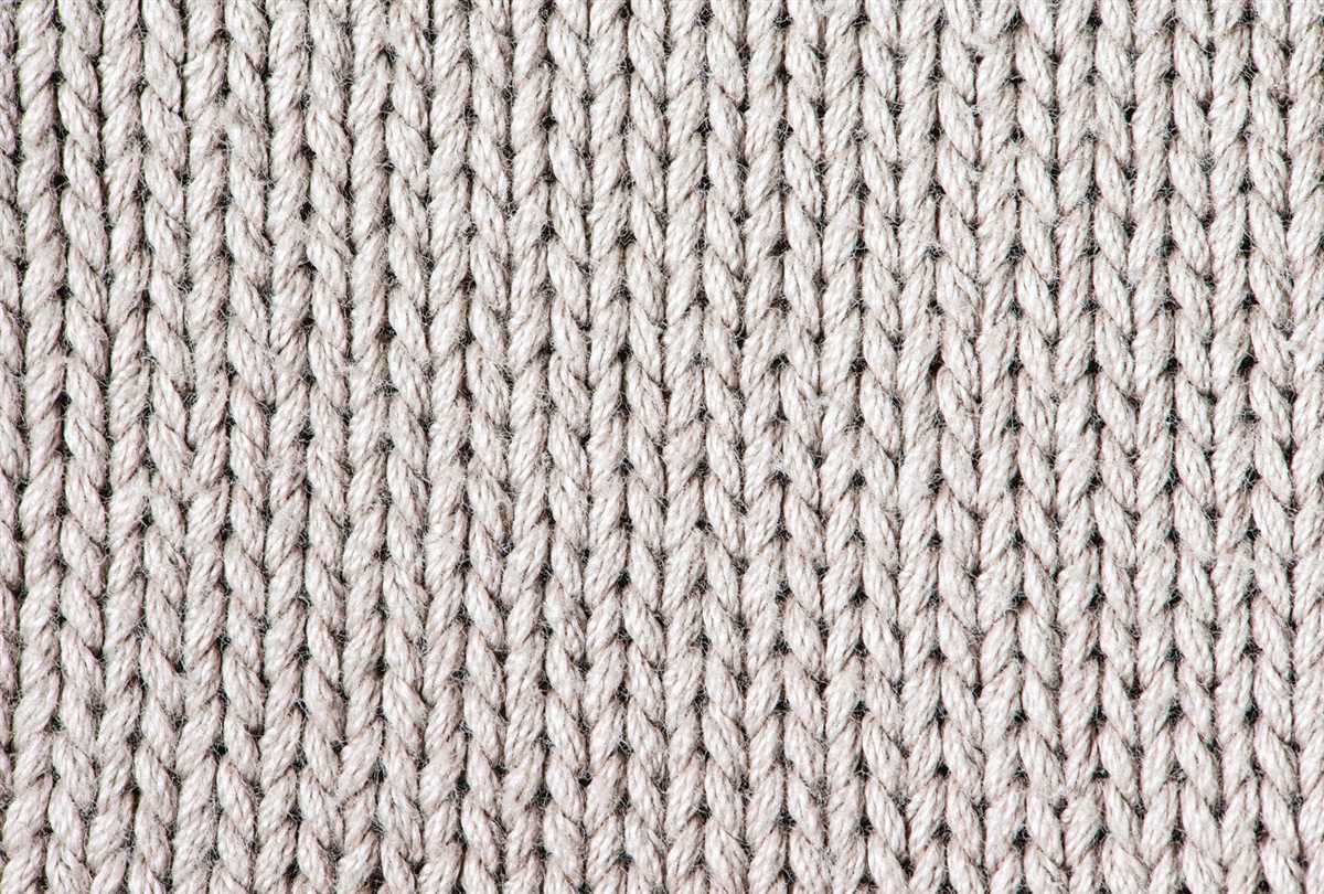 Knit net pattern