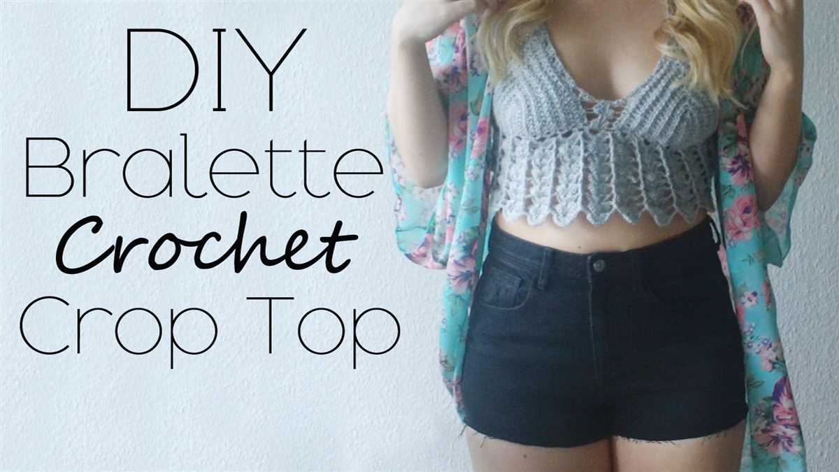 Knit pattern crop top