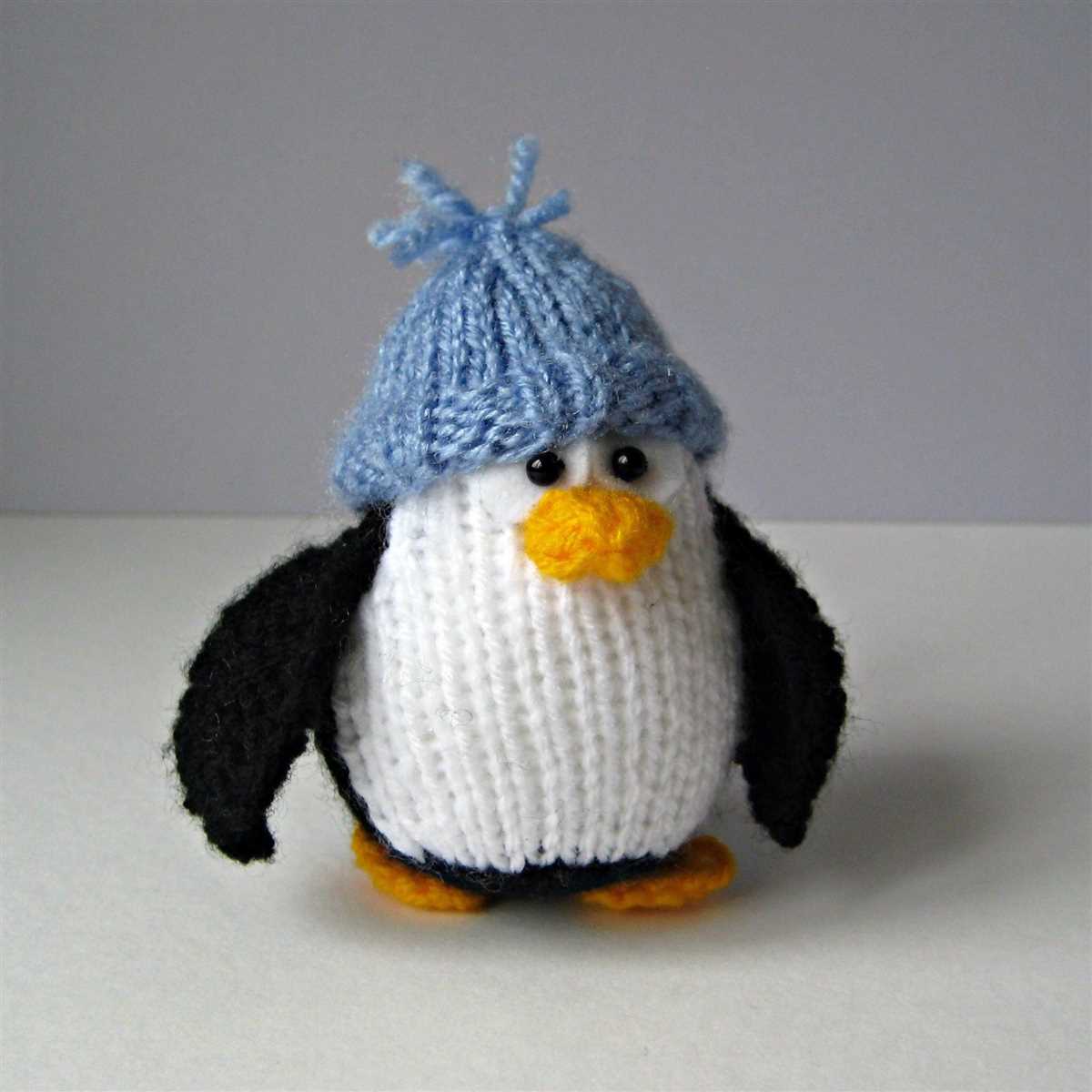 Knit penguin hat pattern free