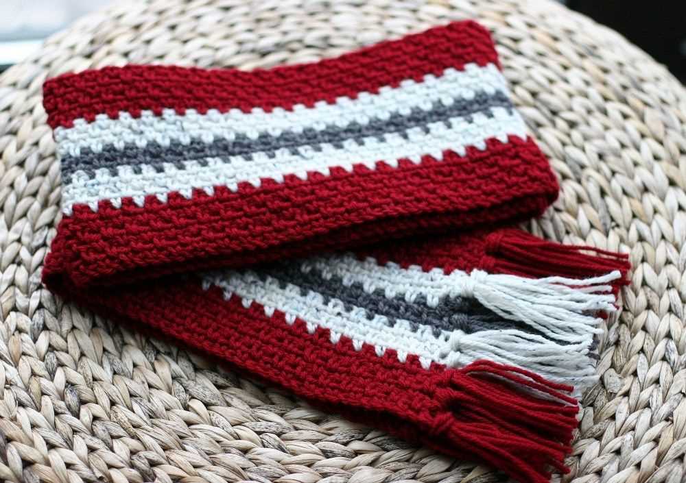 Knit scarf pattern easy free