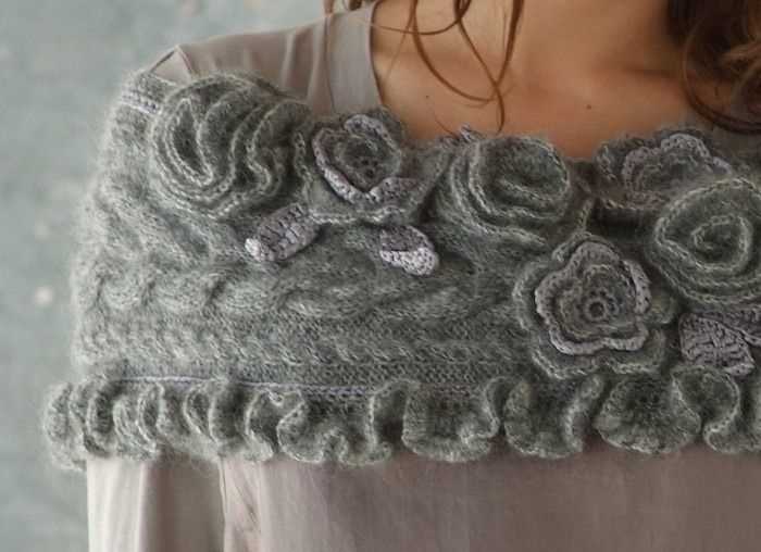 Knit shoulder warmer pattern free