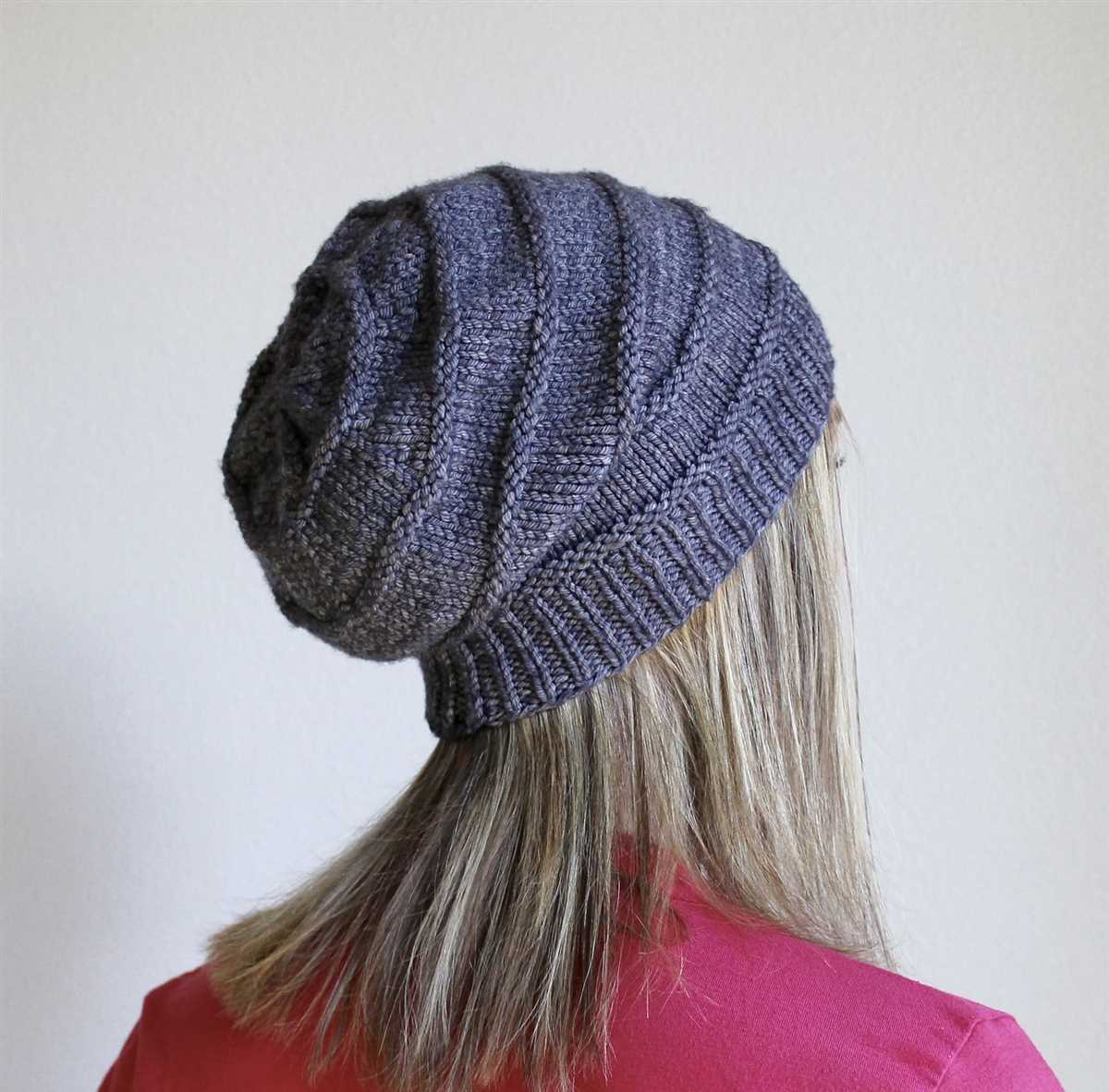 Knit slouchy beret pattern free