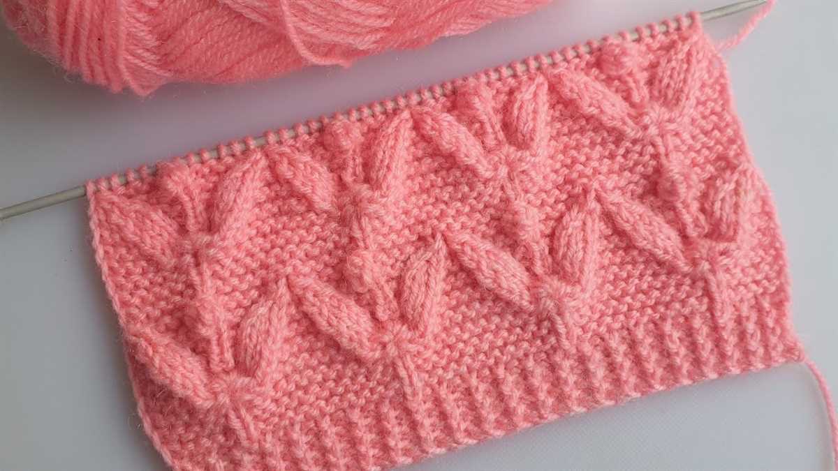 Knit stocking cap pattern