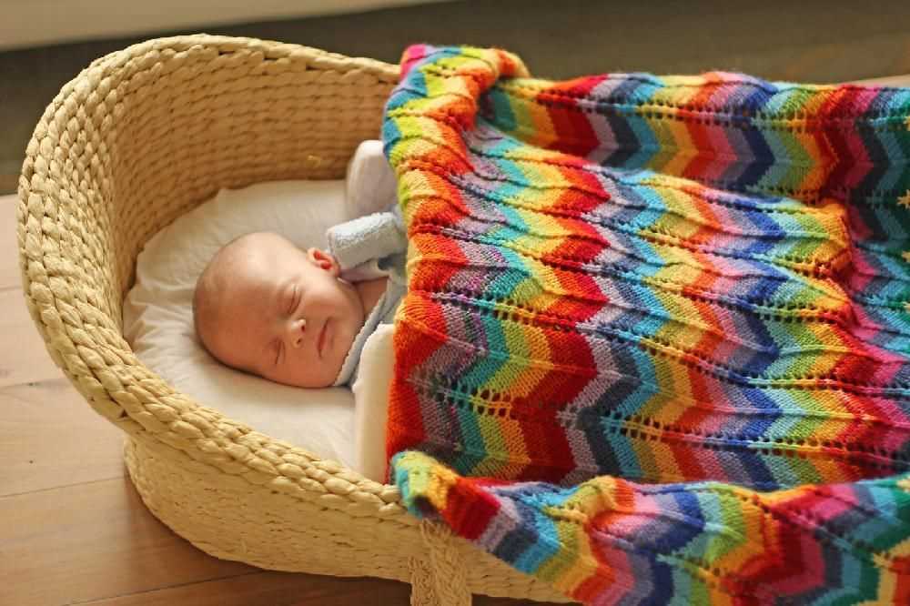 Knitted baby blanket patterns