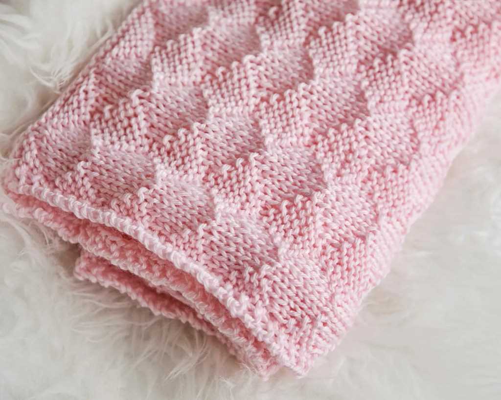 Knitted baby blanket patterns