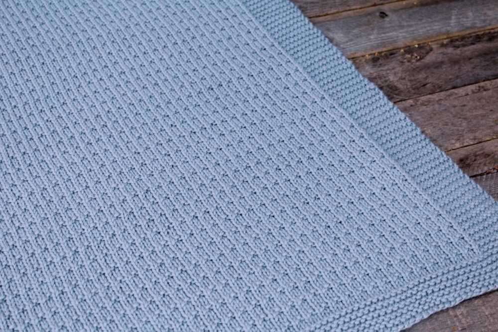 Knitted baby blanket patterns