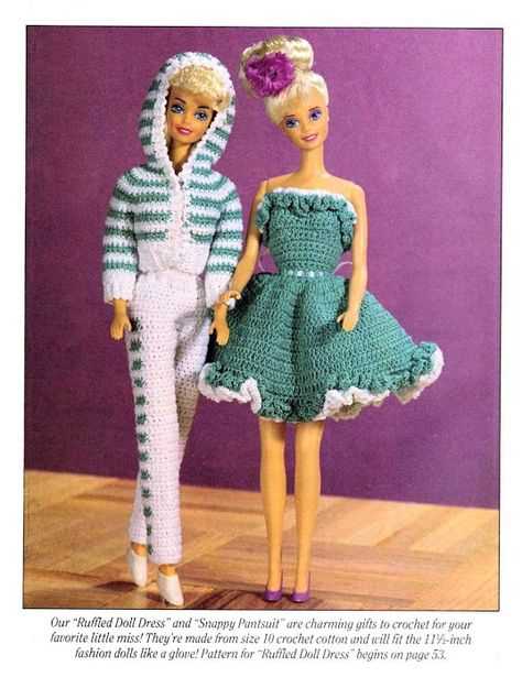 Knitted barbie doll clothes patterns