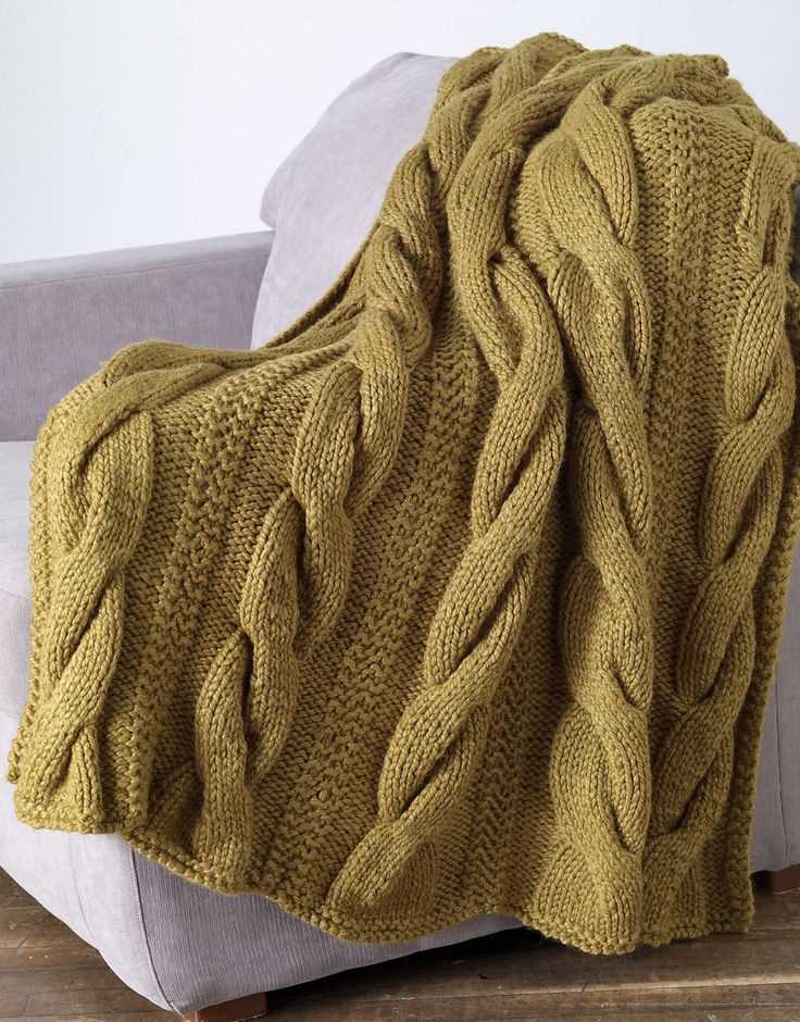 Knitted blankets and throws patterns