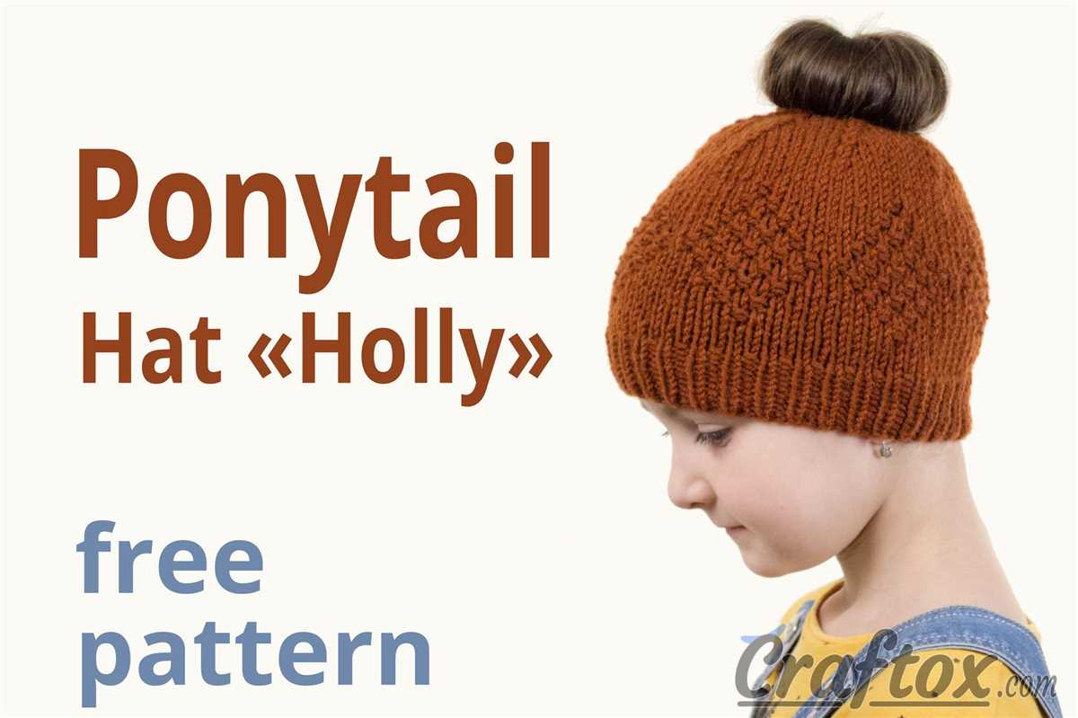 Knitted child hat patterns free