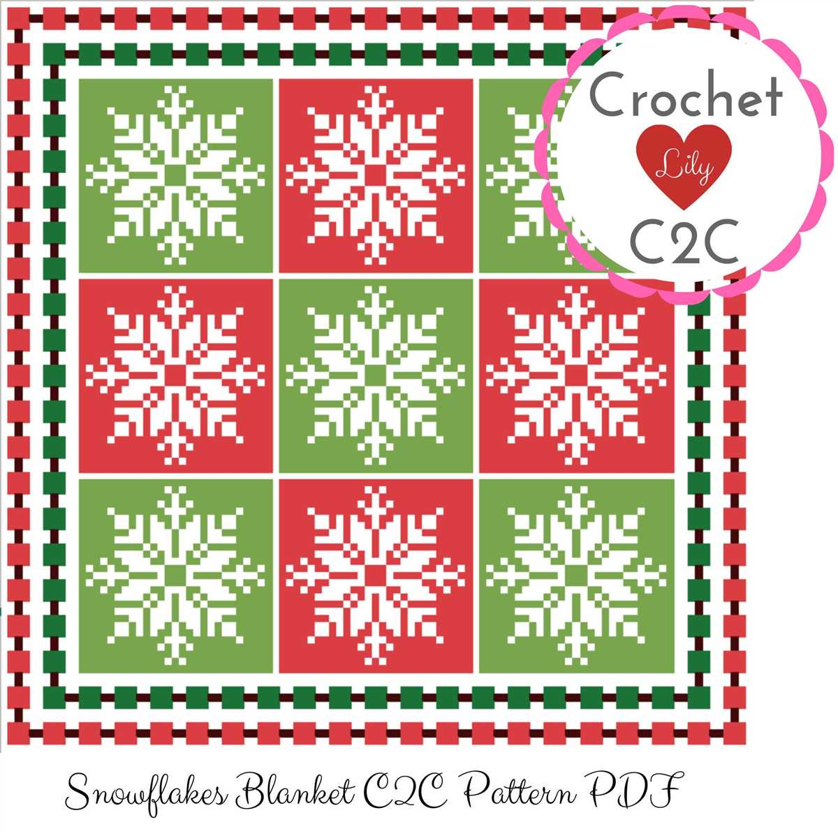 Knitted christmas blanket patterns