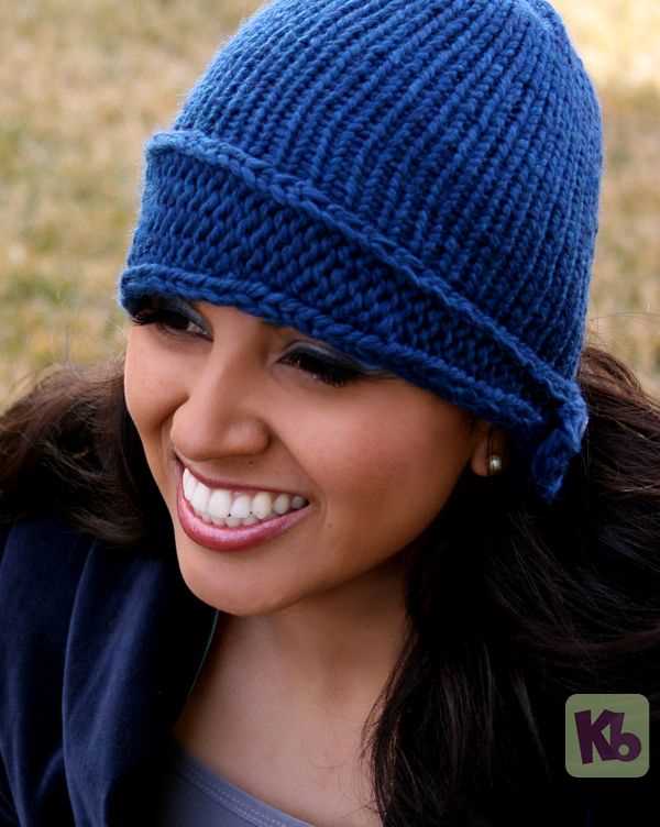 Knitted cloche hat pattern free