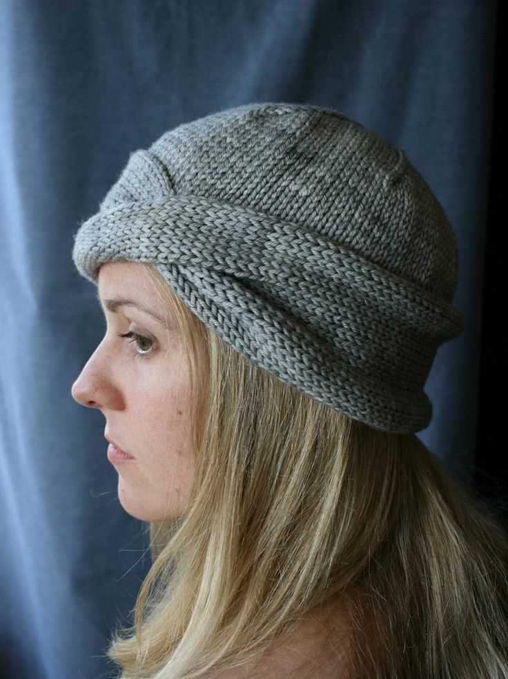 Knitted cloche hat pattern free