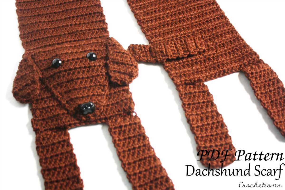 Knitted dog scarf pattern free