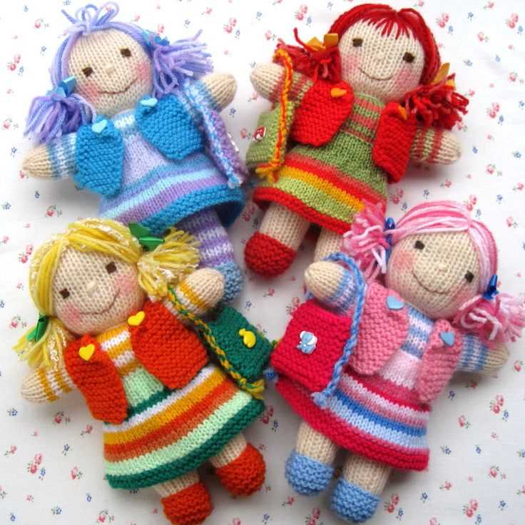 Knitted doll pattern free