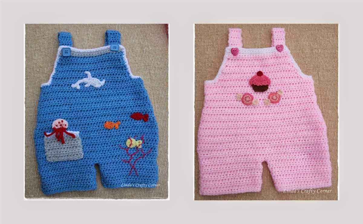 Knitted dungarees pattern