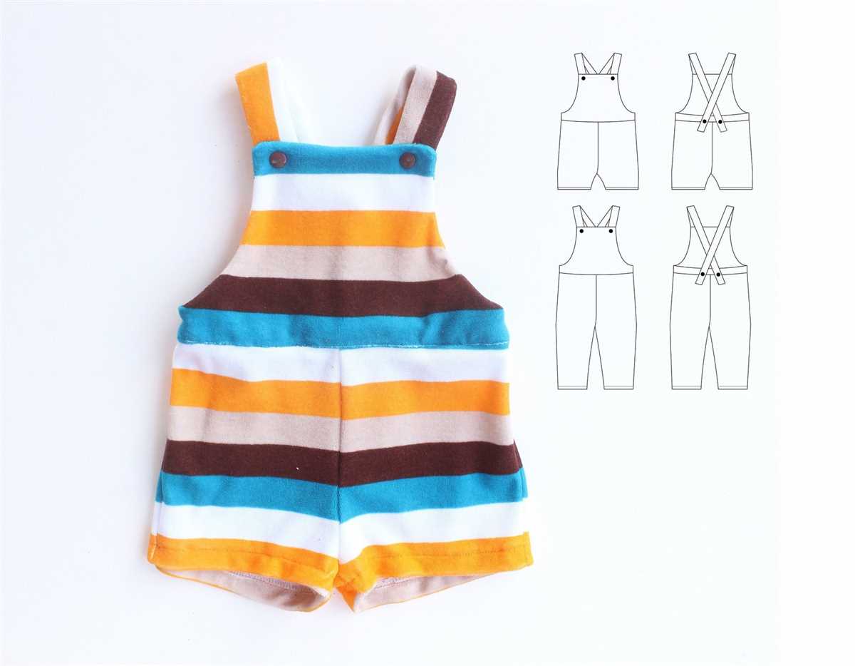 Knitted dungarees pattern