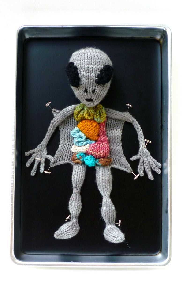 Knitted figures patterns