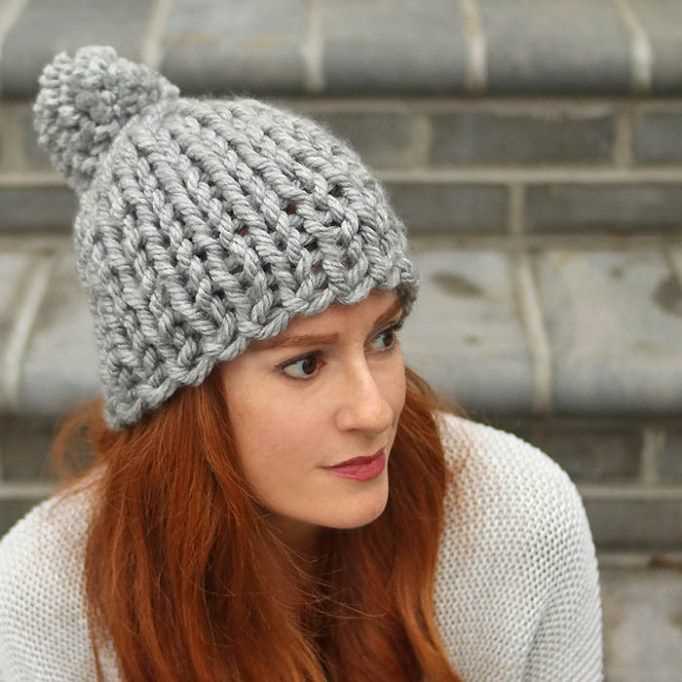 Knitted flat cap pattern