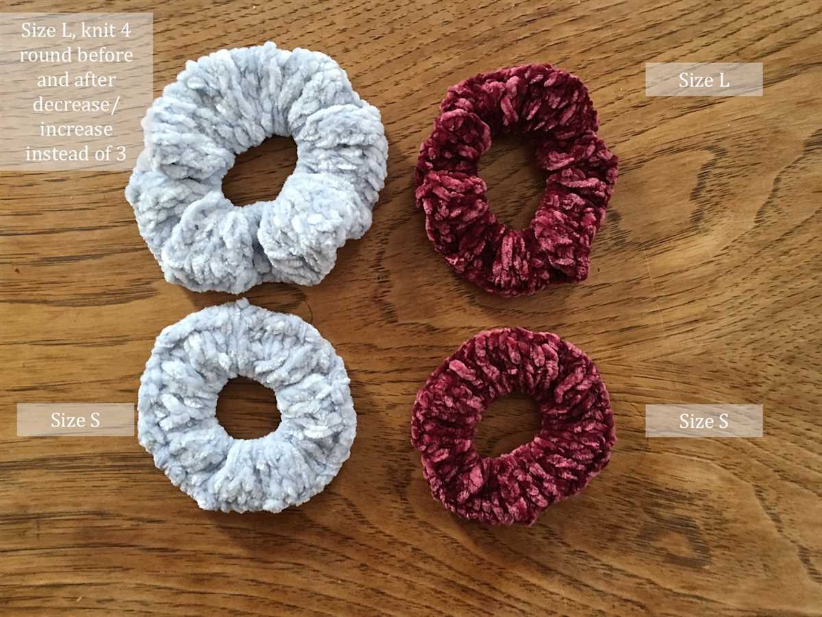 Knitted hair accessories free patterns