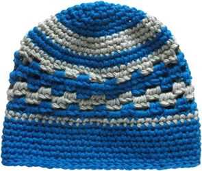 Knitted kufi hat pattern