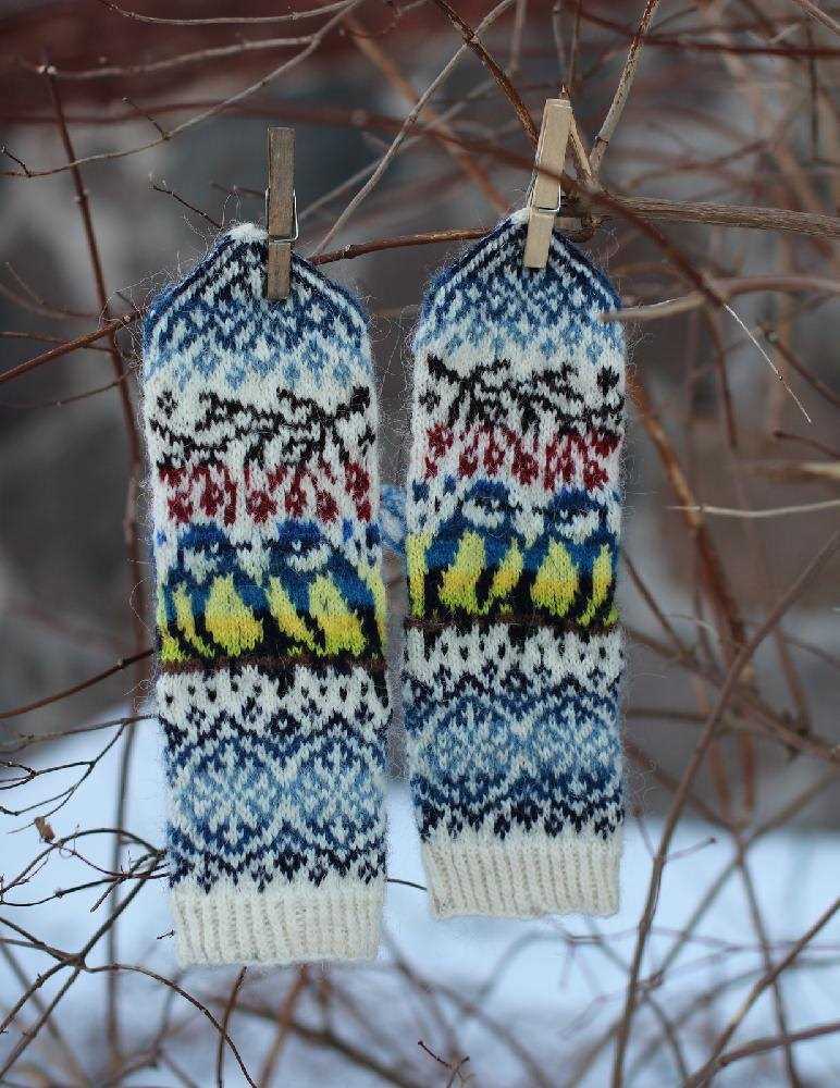 Knitted mittens patterns