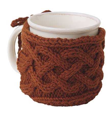 Knitted mug cozy patterns free