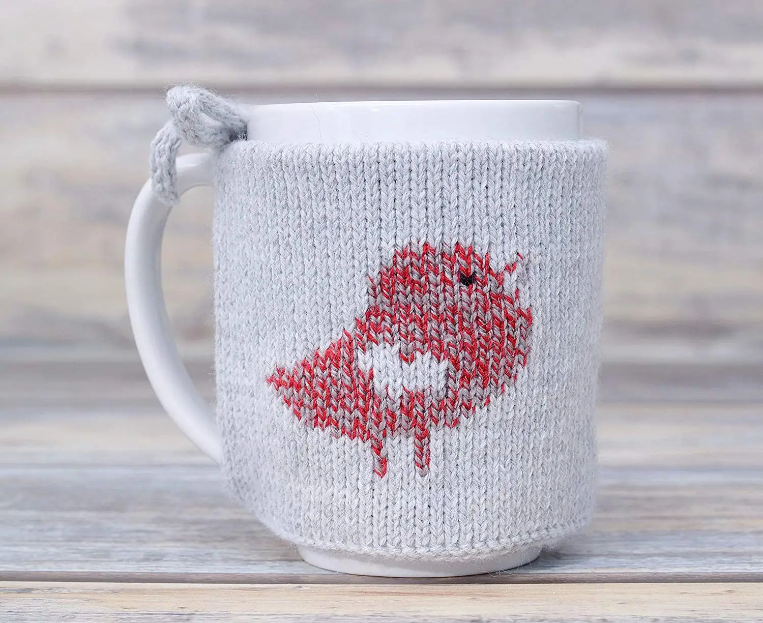 Knitted mug sweater pattern