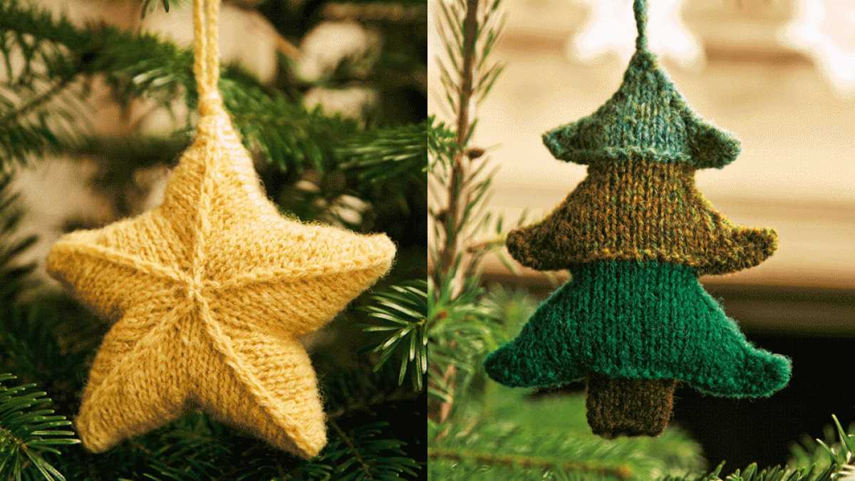 Knitted ornaments patterns